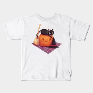 Halloween Kitty Kids T-Shirt